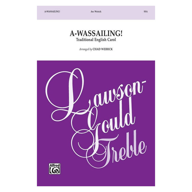 Women’s choir a-wassailing Christmas sheet music