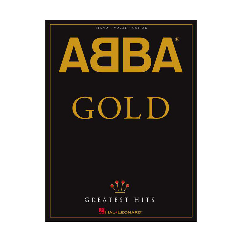 ABBA gold piano sheet music and vocal with guitar