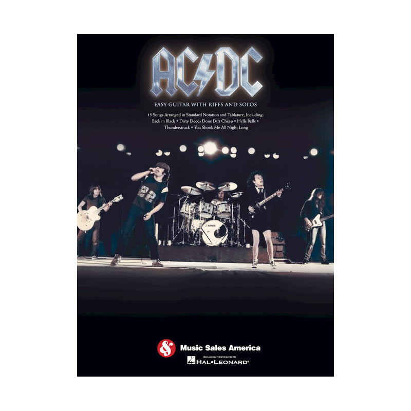 AC/DC easy guitar sheet music 