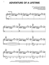 adventure of a lifetime sheet music by coldplay for piano