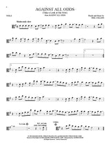 Against all odds for solo viola sheet music