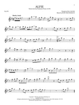 alfie solo flute sheet music