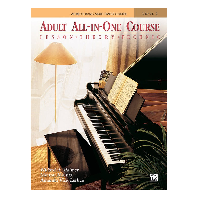 Alfred Piano Books 1 for Adults