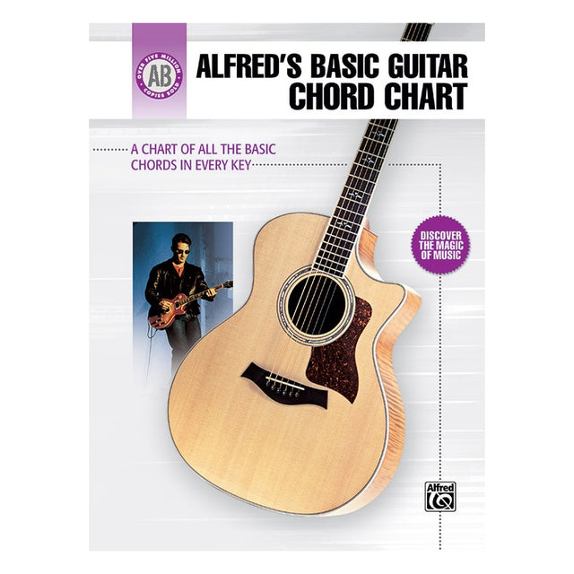 alfred basic guitar chord chart