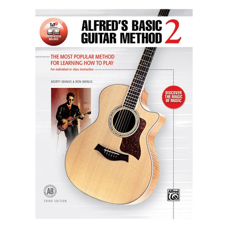 alfred's basic guitar method course book 2