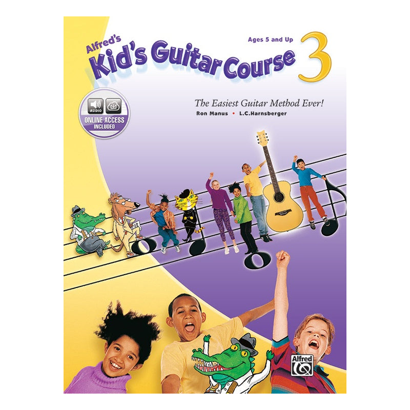 Book 3 of Alfred’s kids guitar course