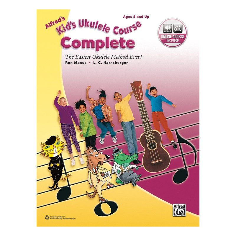 Alfred kids ukulele course complete 