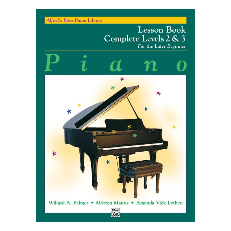 lessons for alfred piano books 2&3