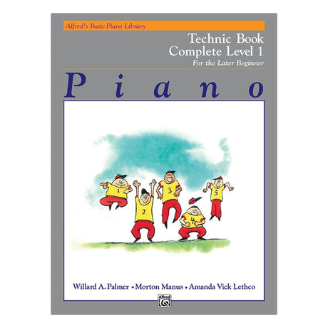 Alfred piano books 1 technic complete