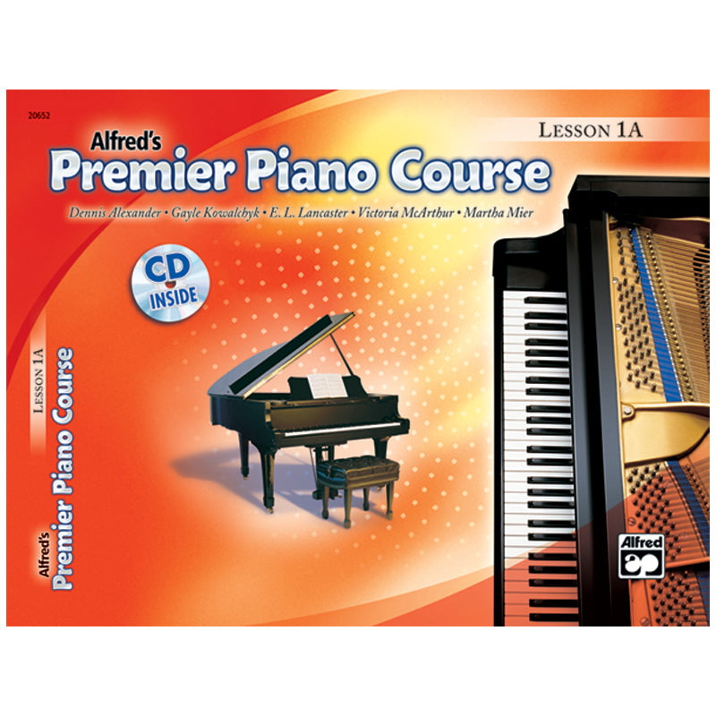 Cours de piano Premier, leçon 1A