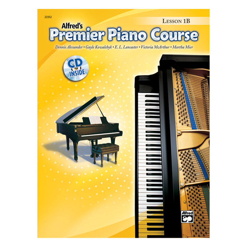 Cours de piano Premier, leçon 1B