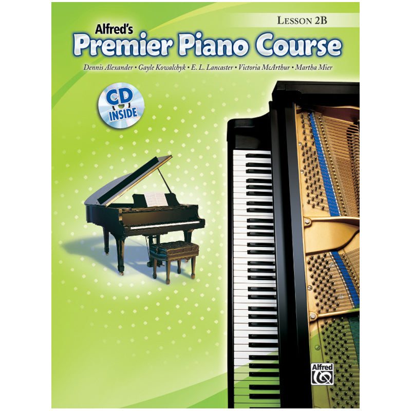 Cours de piano Premier, leçon 2B