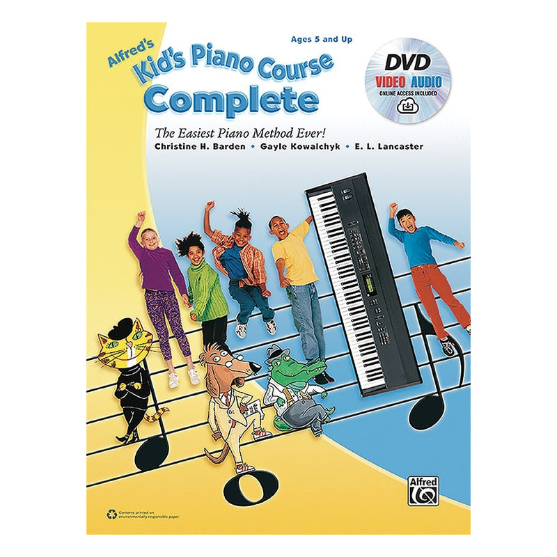 Complete kids learn to play piano course