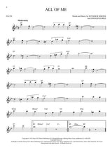 All of me jazz song solos for flute sheet music