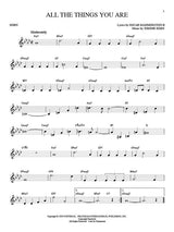 All the things you are jazz song solo for horn sheet music