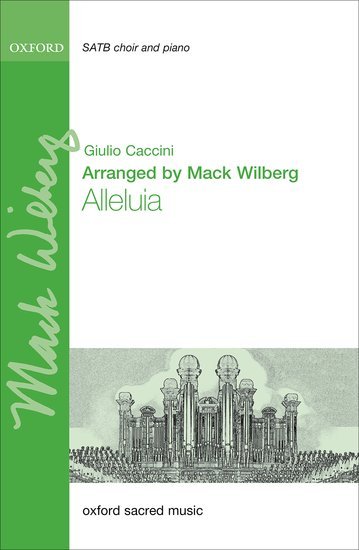 Alleluia Ave Maria sheet music by Caccini arranged by Mack Wilberg