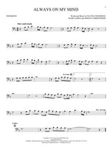 always on my mind solo for trombone sheet music