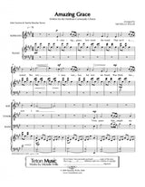 Amazing Grace Hymn Sheet Music Arrangement for choir