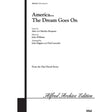 america the dream goes on choir sheet music