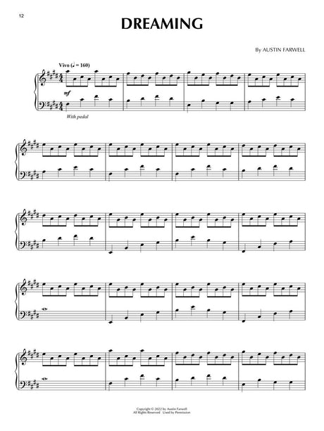 austin farwell piano sheet music dreaming