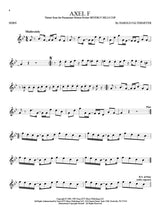 axel f for solo horn sheet music