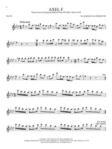 axel f song movie hits for solo flute sheet music