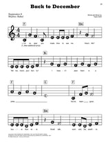 back to december sheet music for piano by taylor swift