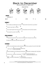 back to december taylor swift sheet music for guitar