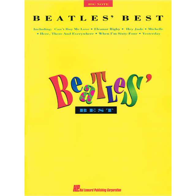 Beatles sheet music for easy piano