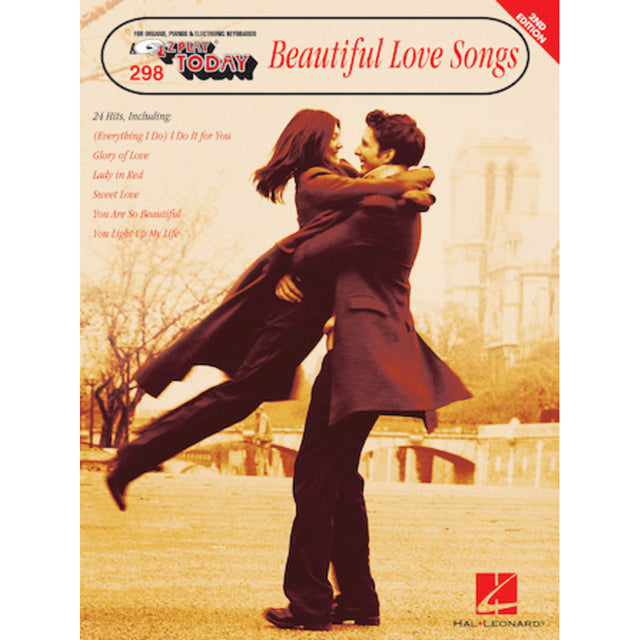 Easy piano sheet music for beginners with love songs