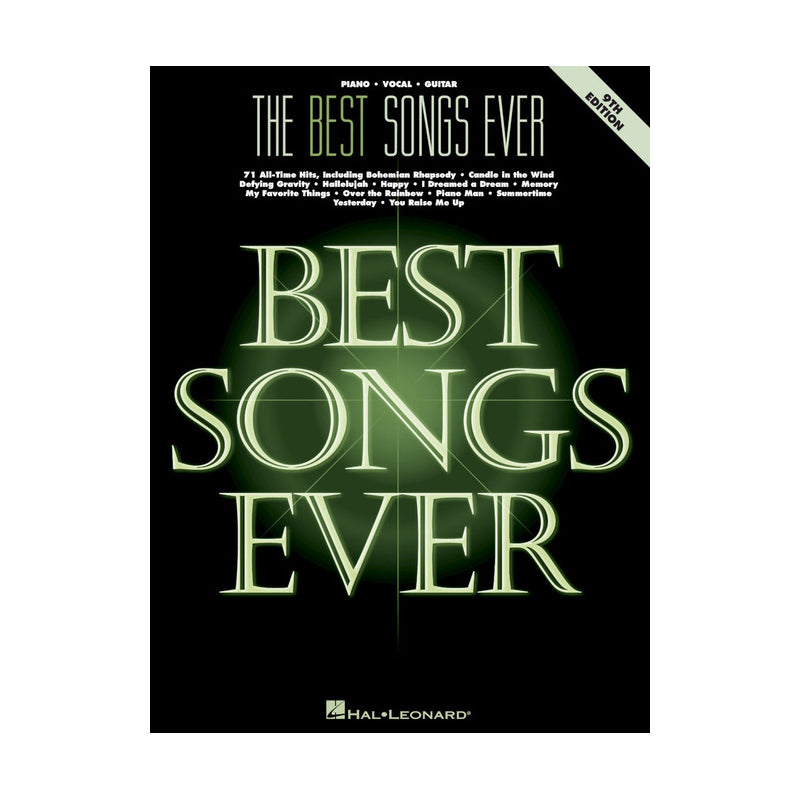 The Best Songs Ever - 9th Edition (Piano Vocal & Guitar)