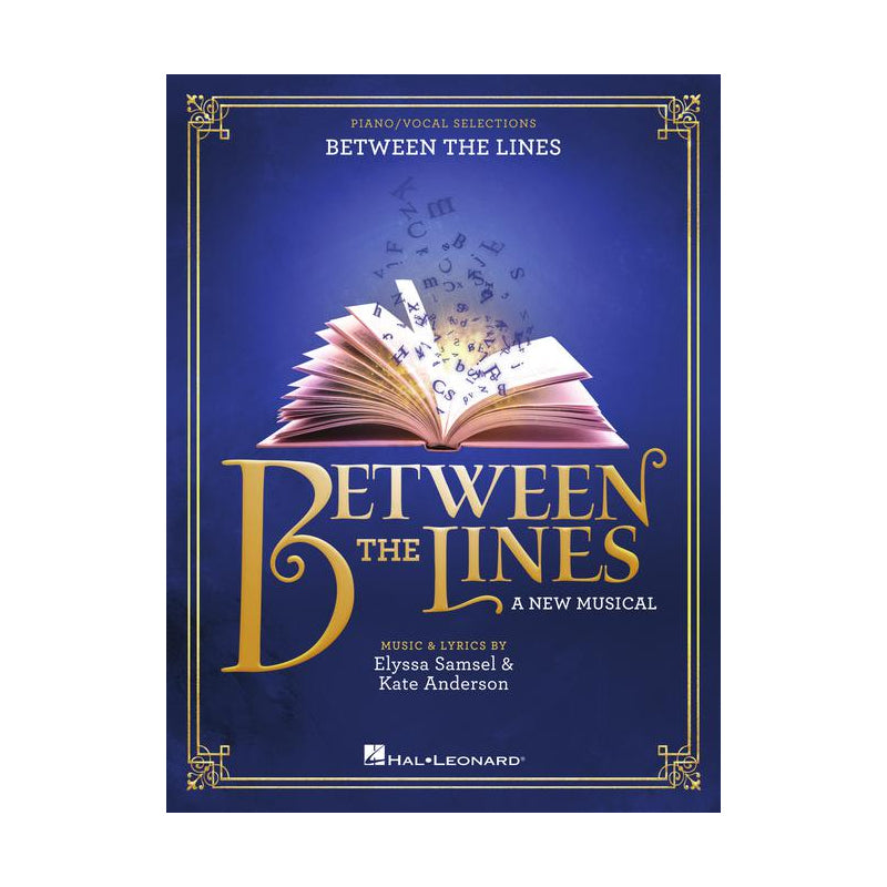 between the lines musical sheet music for piano