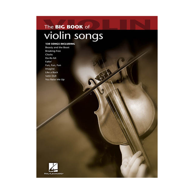 130 big book of violin sheet music songs