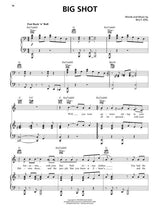 big shot sheet music by billy joel piano, vocal and guitar chords