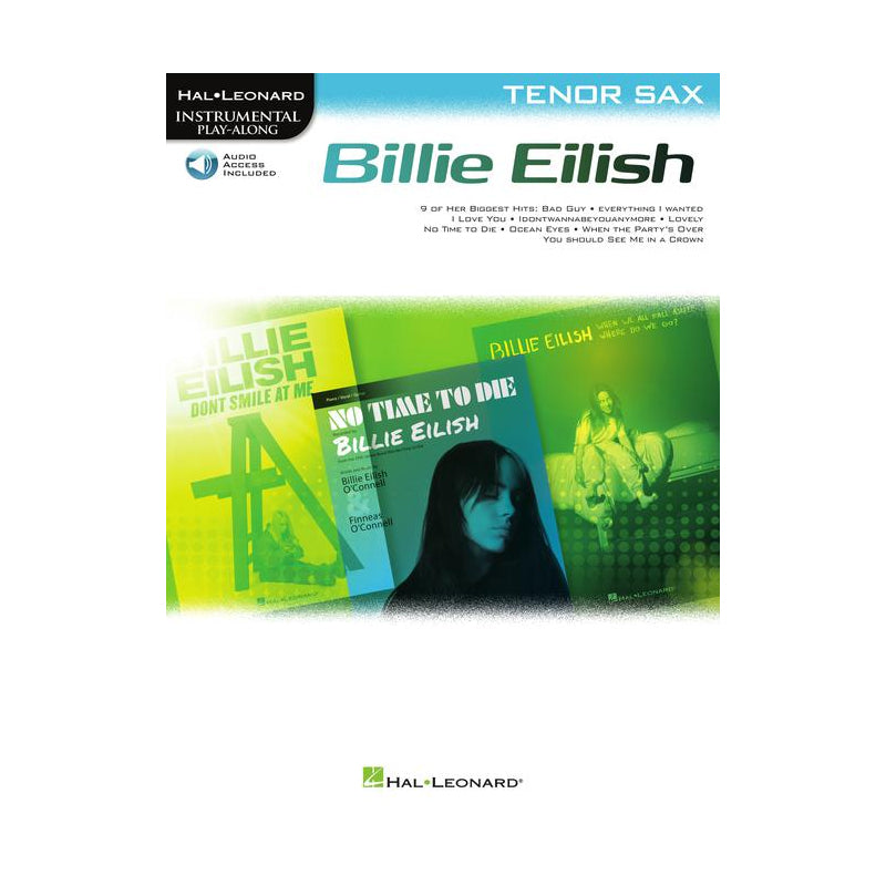 billie eilish sheet music for tenor sax songs