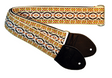 Bohemian gray harp and guitar strap by souldier