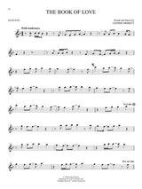 book of love song for alto sax sheet music solo