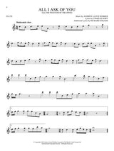 Phantom of the Opera broadway show solos for flute sheet music