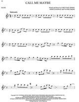 call me maybe for flute sheet music solo