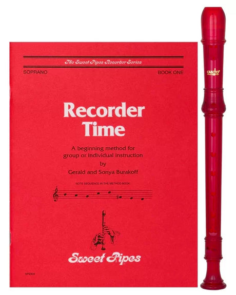 Canto recorder instruments starter pack in ivory