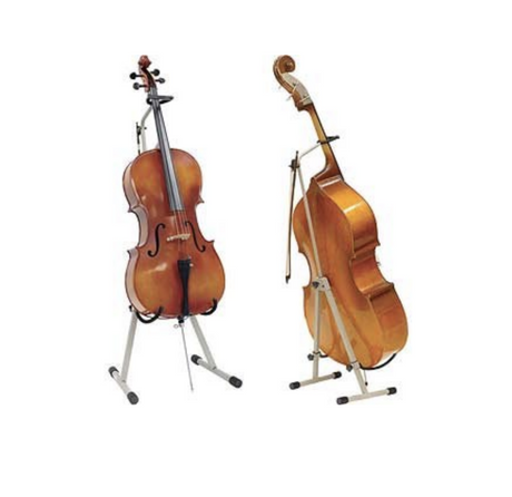 cello stand and bass storage