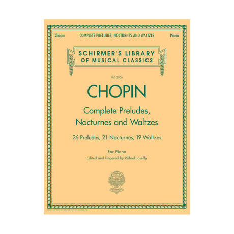 chopin complete piano sheet music of preludes and waltez