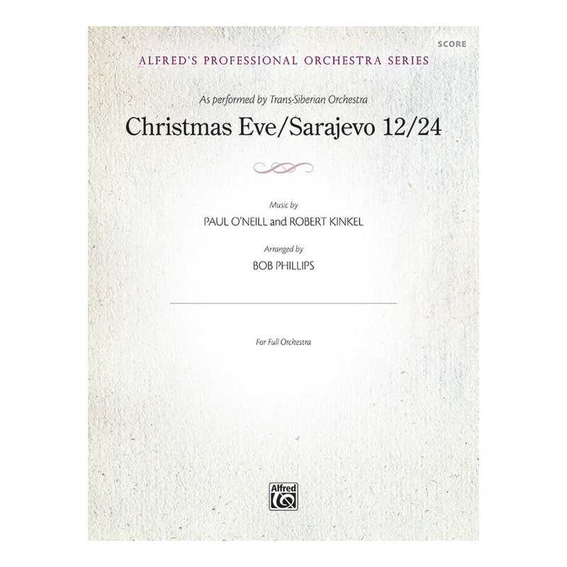 Trans siberian orchestra christmas sheet music