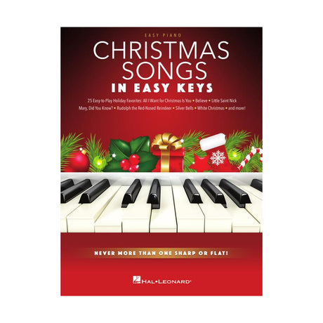 Christmas piano sheet music songs in easy keys