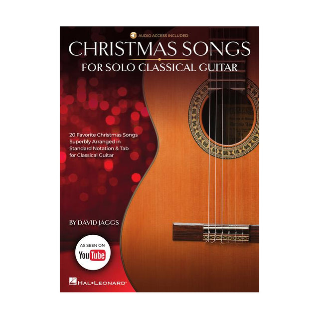 Christmas sheet music songs for classical guitar by david jaggs