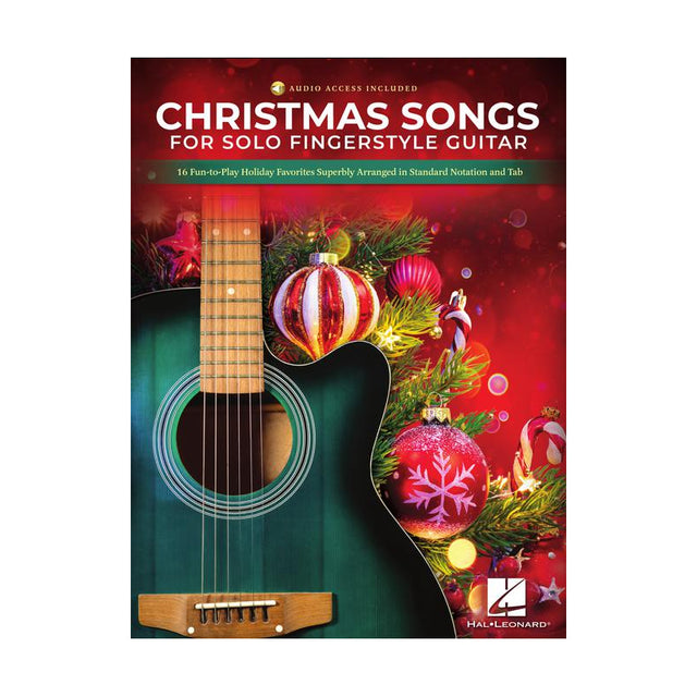 Christmas sheet music songs for fingerstyle guitar