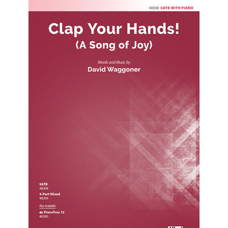 Clap your hands choir sheet music for satb