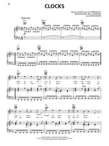 clocks coldplay piano sheet music by for vocal and guitar chords