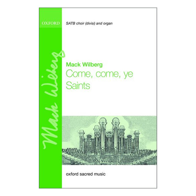 come come ye saints mack wilberg satb sheet music