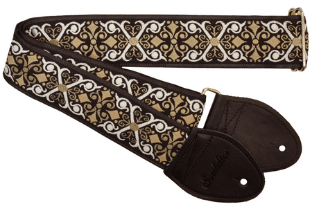 Constantine black guitar strap by souldier